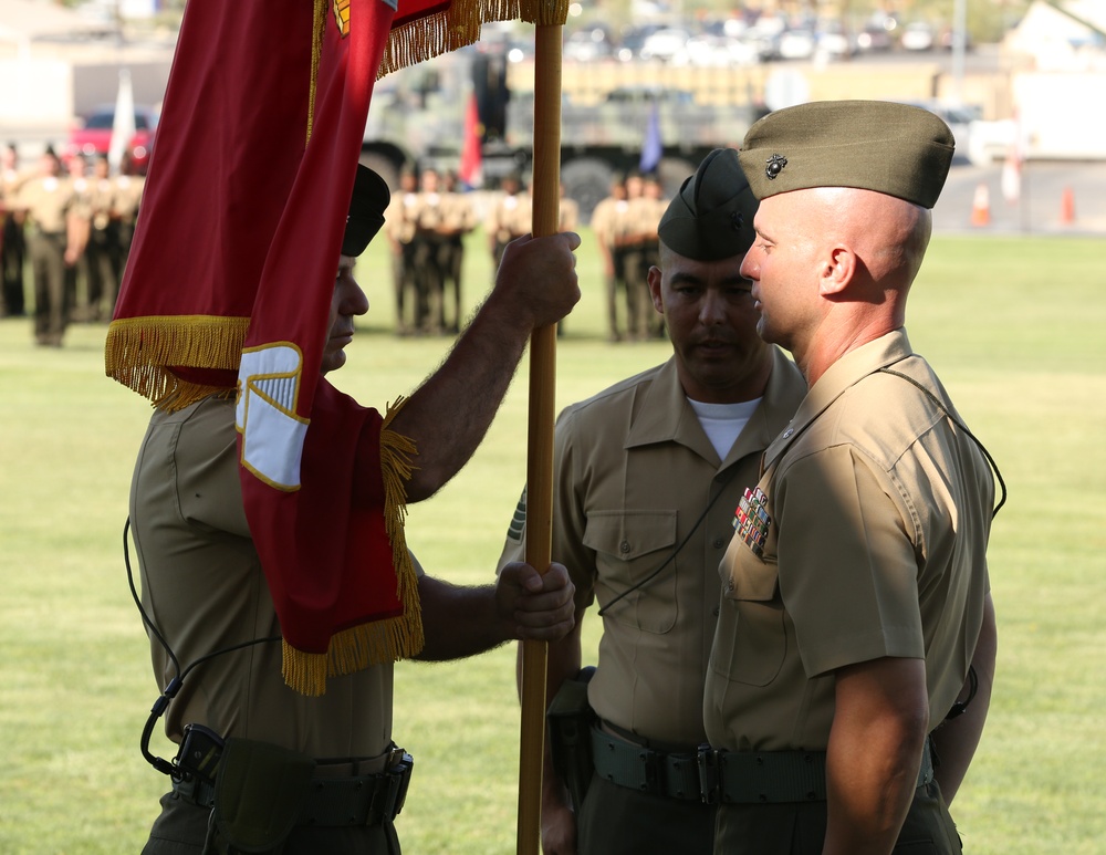 Headquarters Battalion welcomes new commanding officer