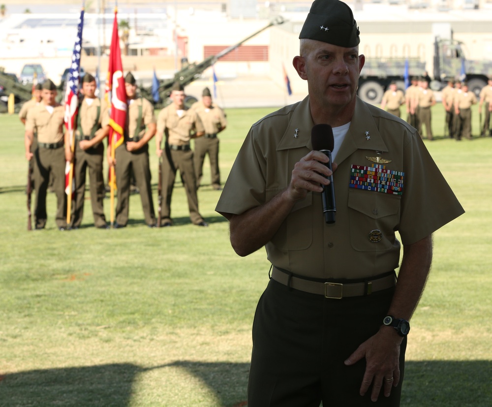 Headquarters Battalion welcomes new commanding officer