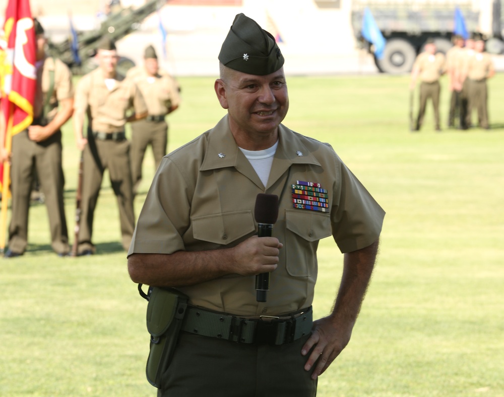 Headquarters Battalion welcomes new commanding officer