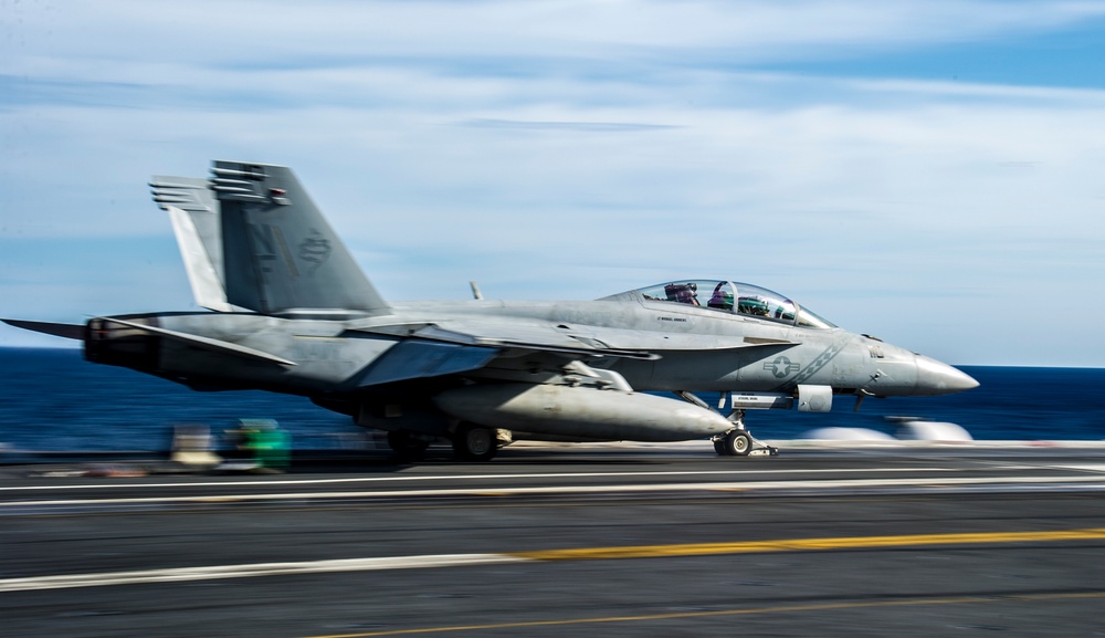 USS George Washington flight deck operations