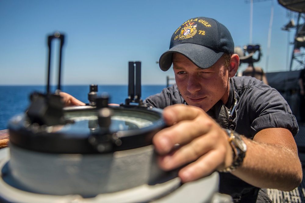 USS Vella Gulf operations