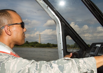 Joint Base commanders get firsthand look at Coast Guard July Fourth preparation efforts