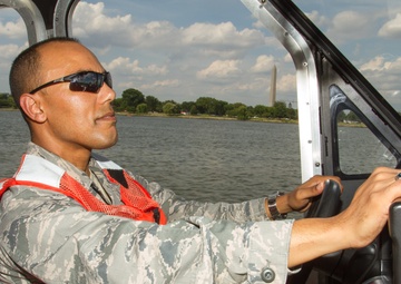 Joint Base commanders get firsthand look at Coast Guard July Fourth preparation efforts