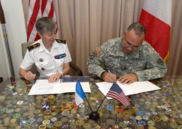 PACOM, French armed forces sign Terms of Reference