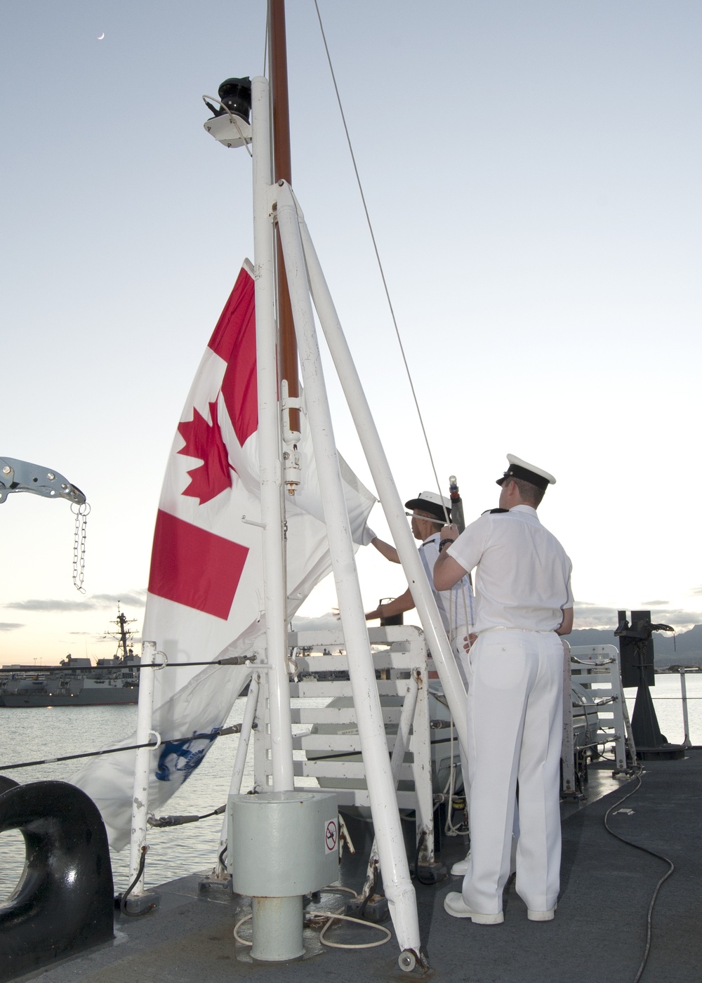 Royal Canadian Navy colors