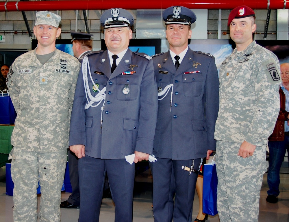 173rd Airborne Brigade attends Polish air show