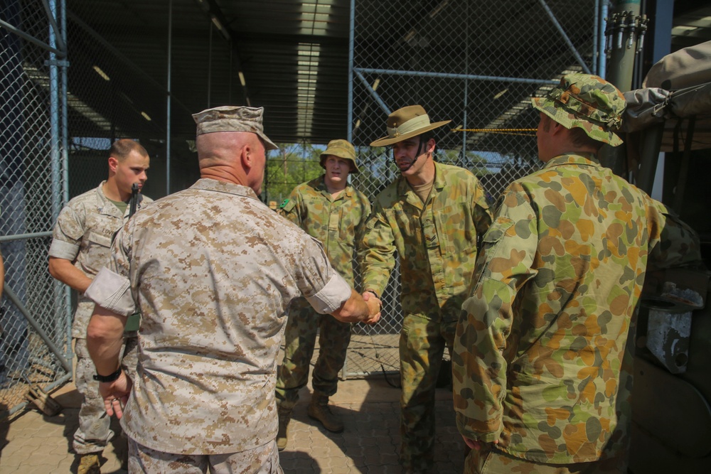 DVIDS - Images - 3rd Marine Division commanding general visits MRF-D ...