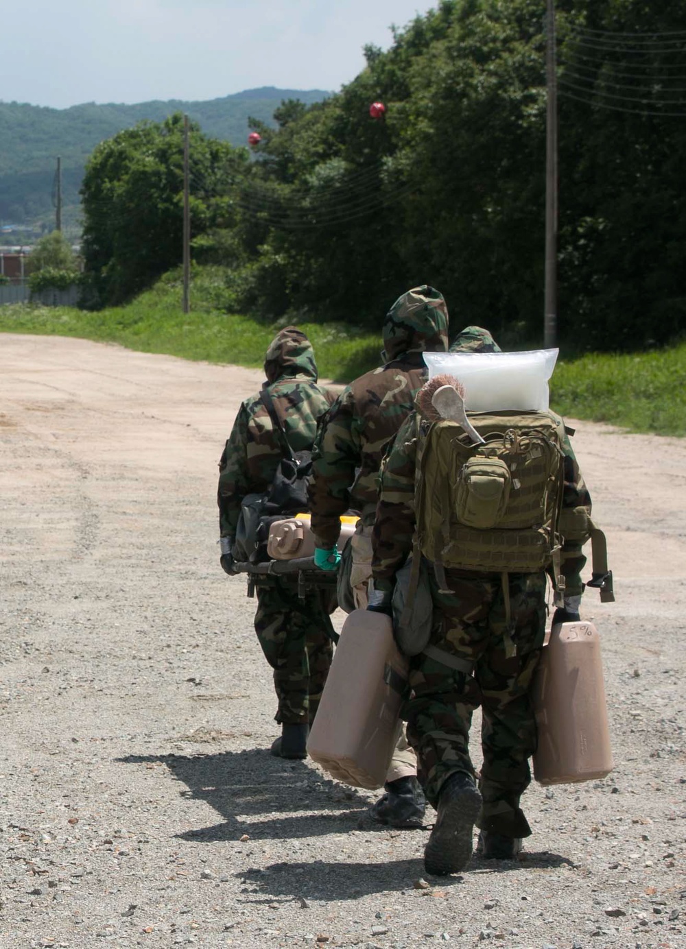 EOD technicians respond to chemical scenarios