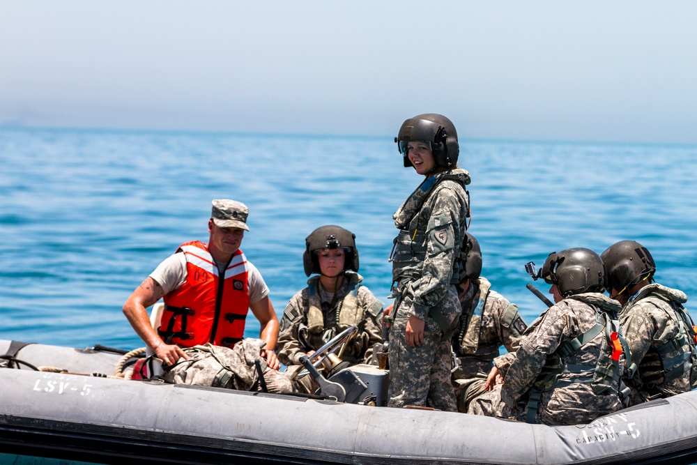 Personnel recovery exercise in the Arabian Gulf