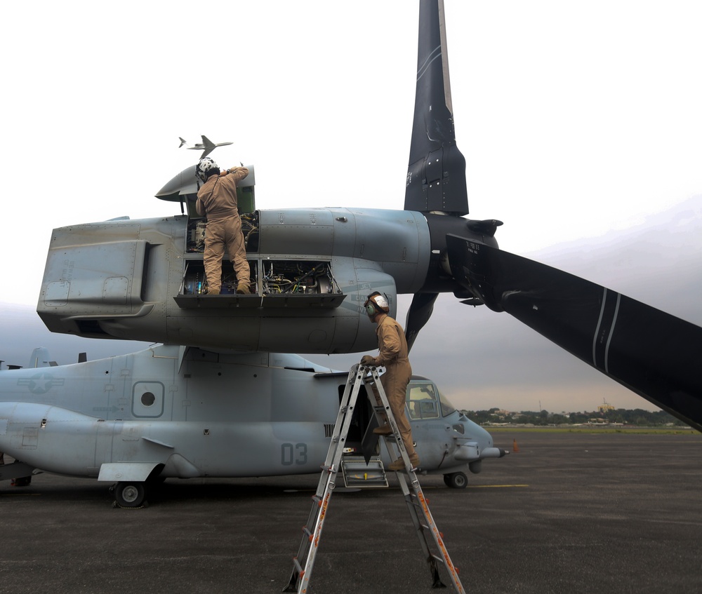 Marine Air Craft Visit Libreville, Gabon