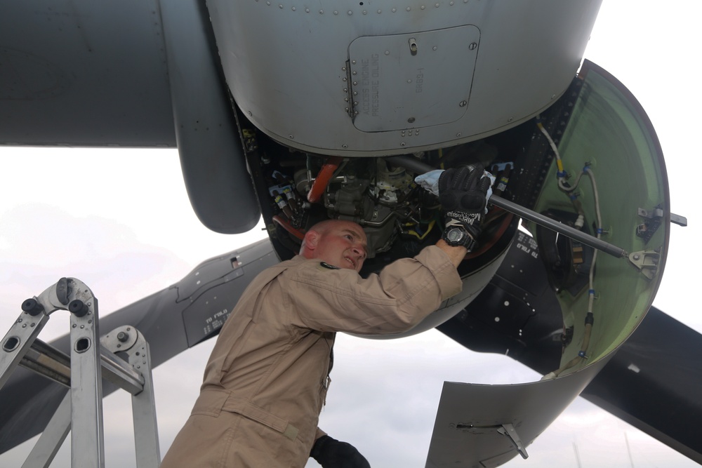 Marine Air Craft Visit Libreville Gabon