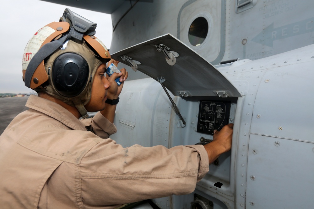 Marine Air Craft Visit Libreville, Gabon