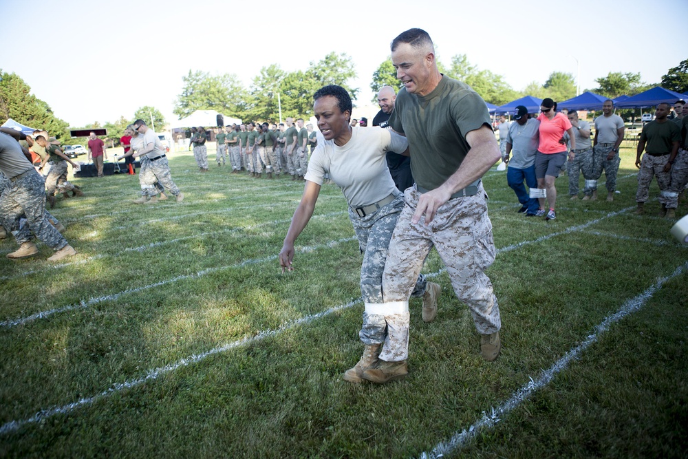 Game on!  Marines, Soldiers, civilians compete at first joint base Urban Warrior Challenge