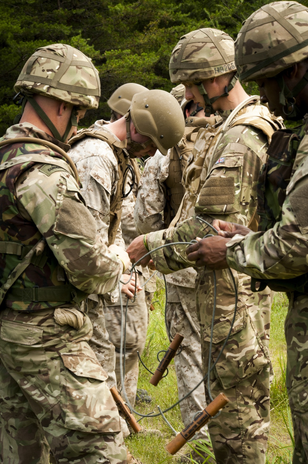 6th ESB and Royal Marines blast through joint operation