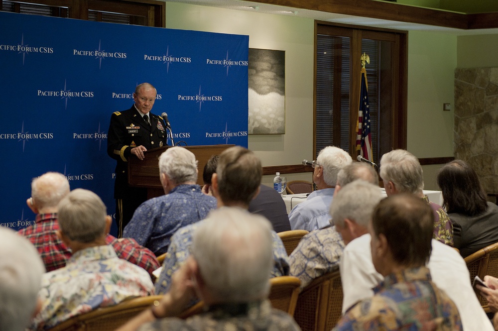 Chairman of the Joint Chiefs of Staff speaks at Pacific Forum