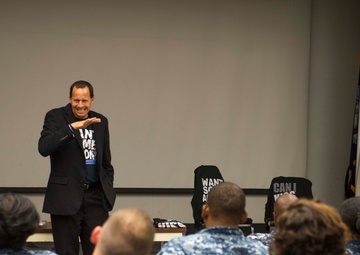 Naval Base Coronado Sailors watch show about decision-making
