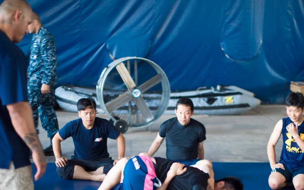 RIMPAC 2014 VBSS training