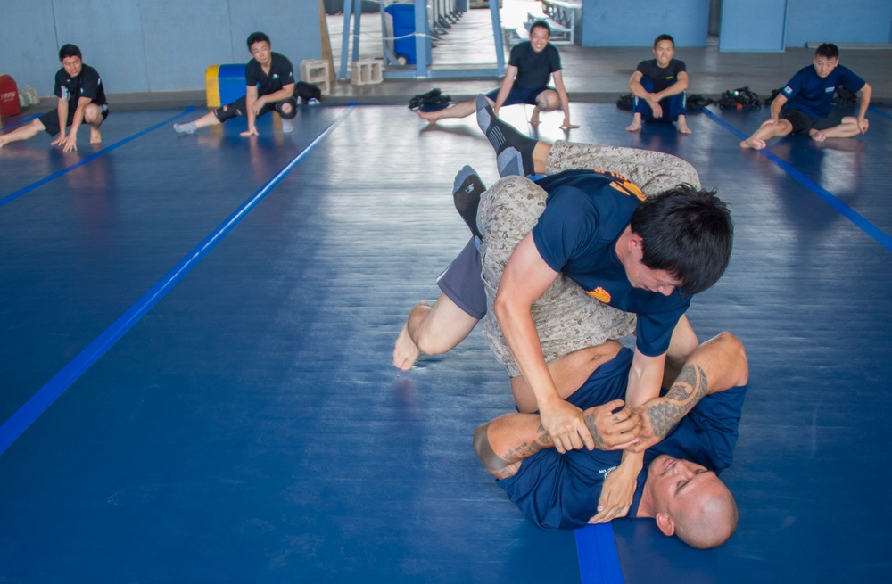 RIMPAC 2014 VBSS training