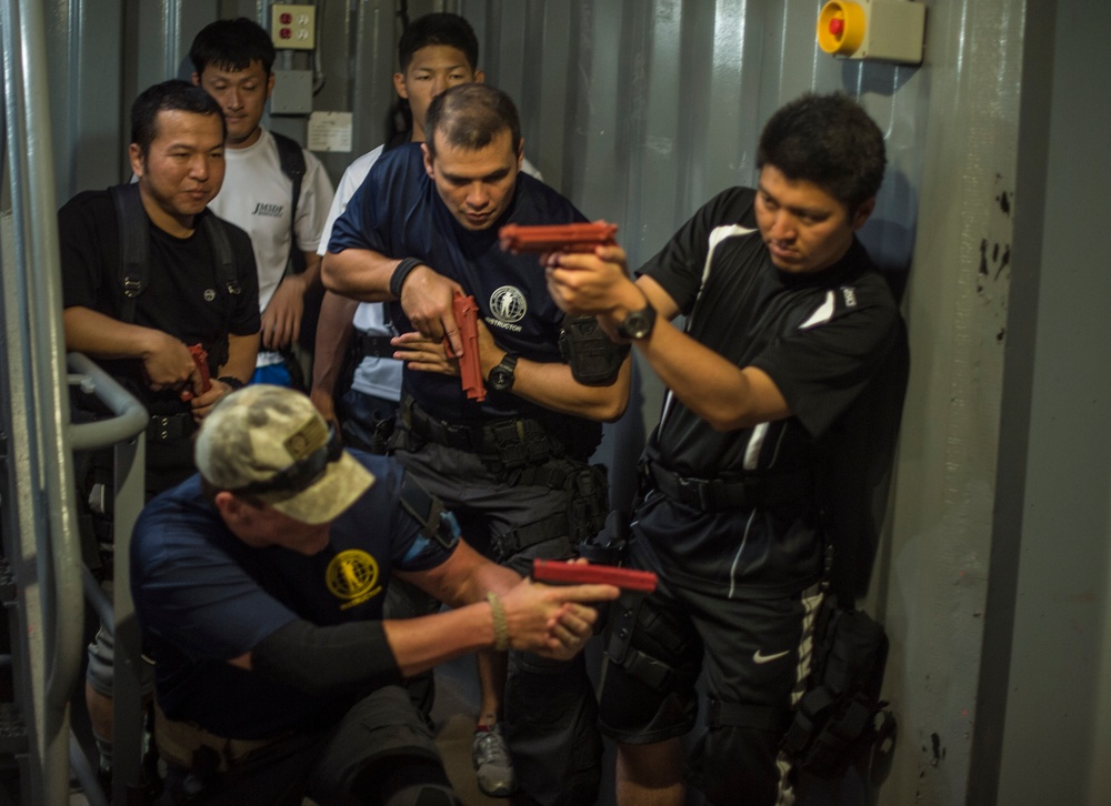 RIMPAC 2014 VBSS training