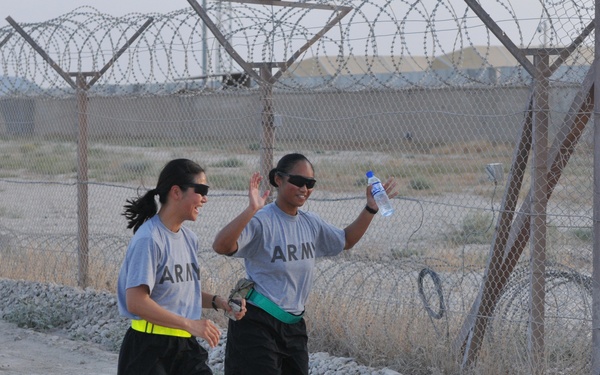 Peachtree run at Camp Marmal