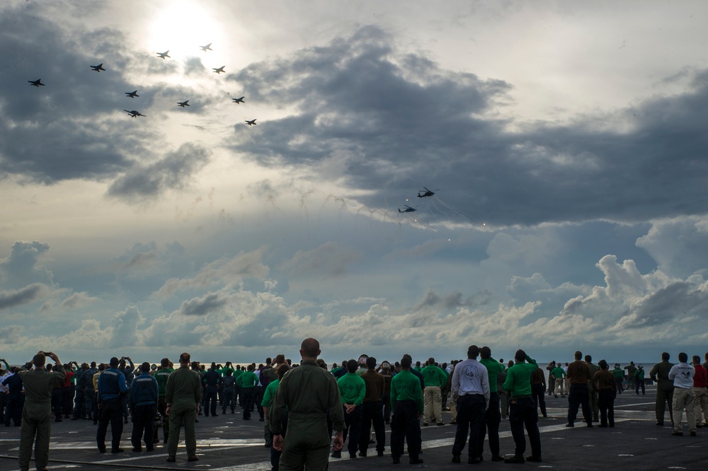 FOD walkdown aboard USS George Washington