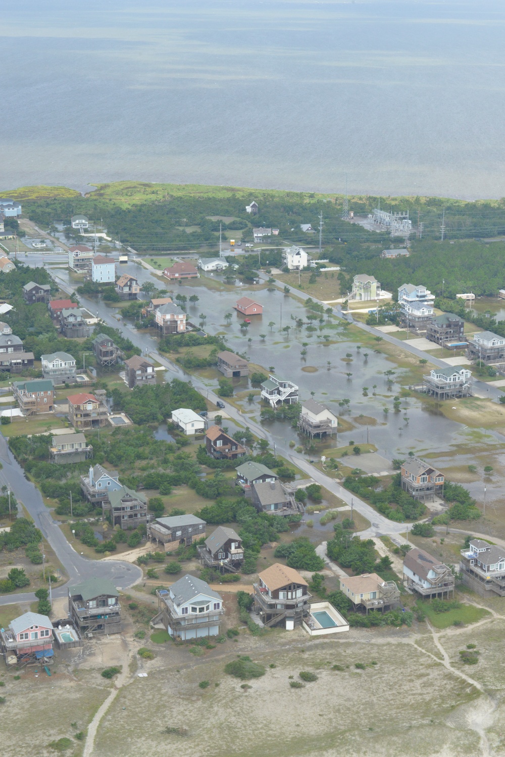 Hurricane Arthur Overflight