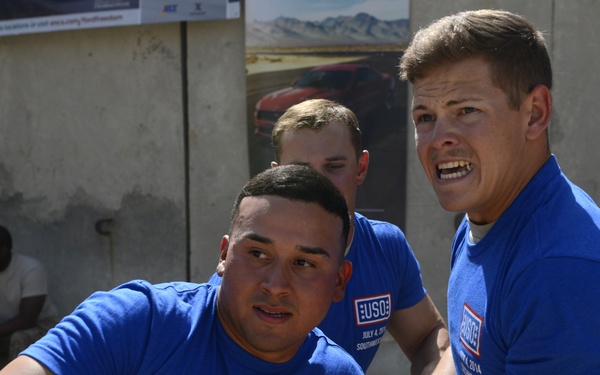 Bagram troops celebrate the Fourth of July