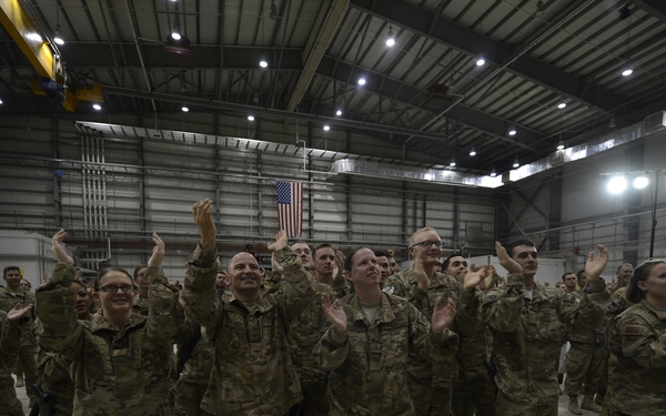 Bagram troops celebrate the Fourth of July