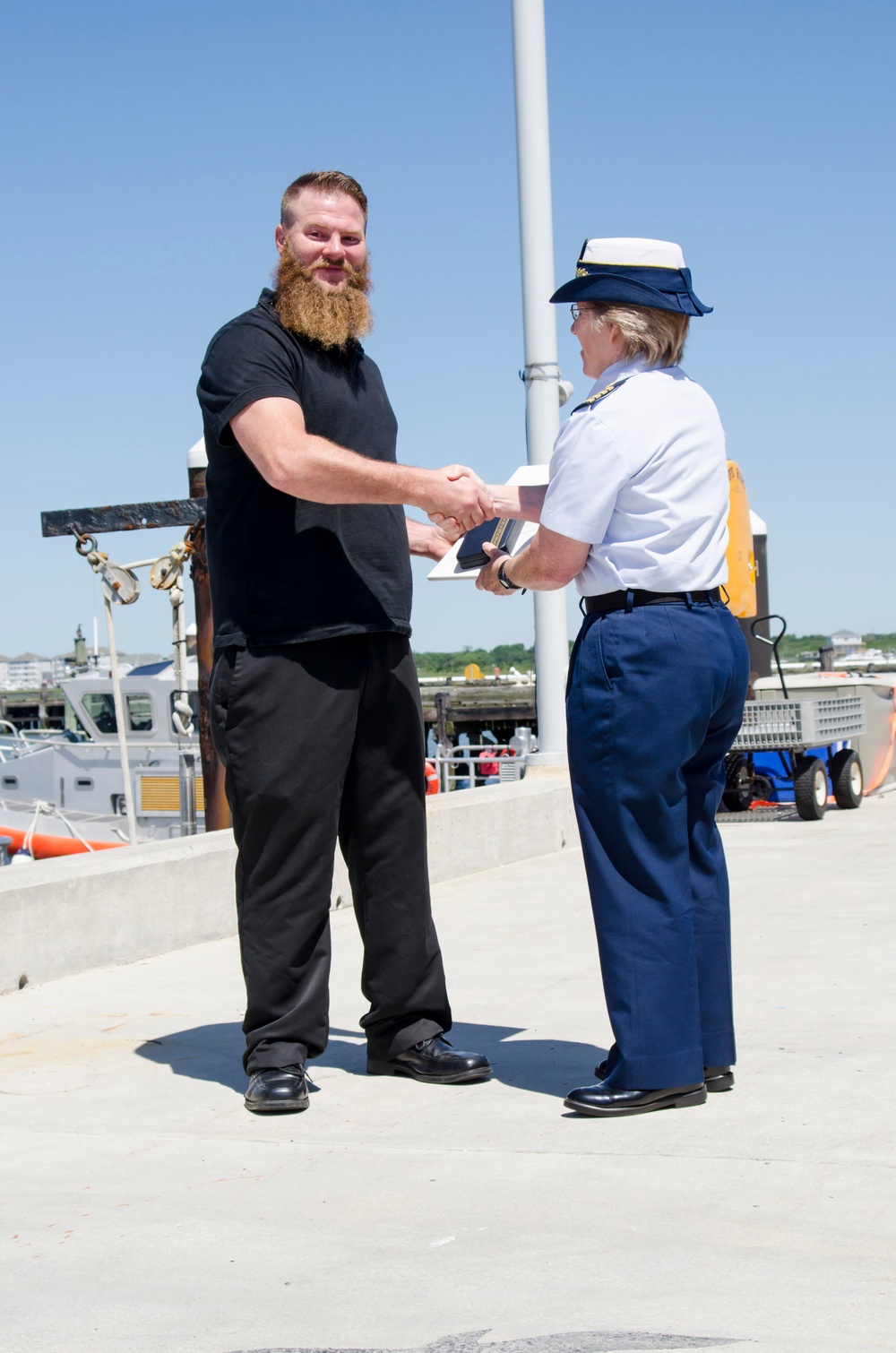 Coast Guard presents Silver Lifesaving Medal to Jonathan Alexander