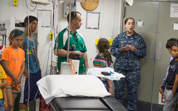 Open ship tours RIMPAC 2014