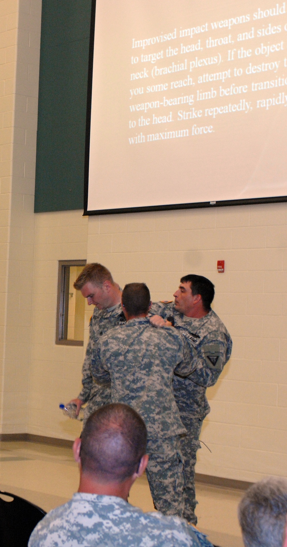 Michigan National Guard KATT presents active shooter readiness brief
