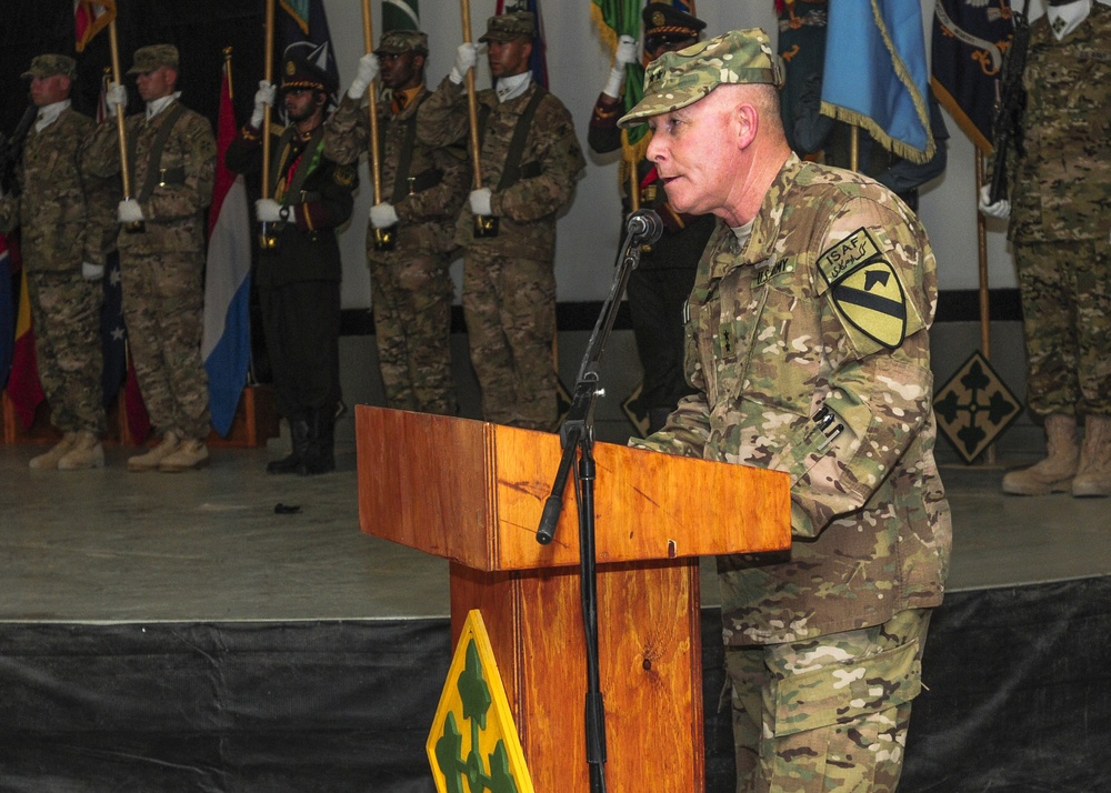 1st Cavalry Div. takes RC-S reins from 4th Inf. Div.