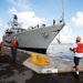HMS Argyll visits Mole Pier
