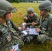 Field leadership exercise tests Albanian OCS candidates