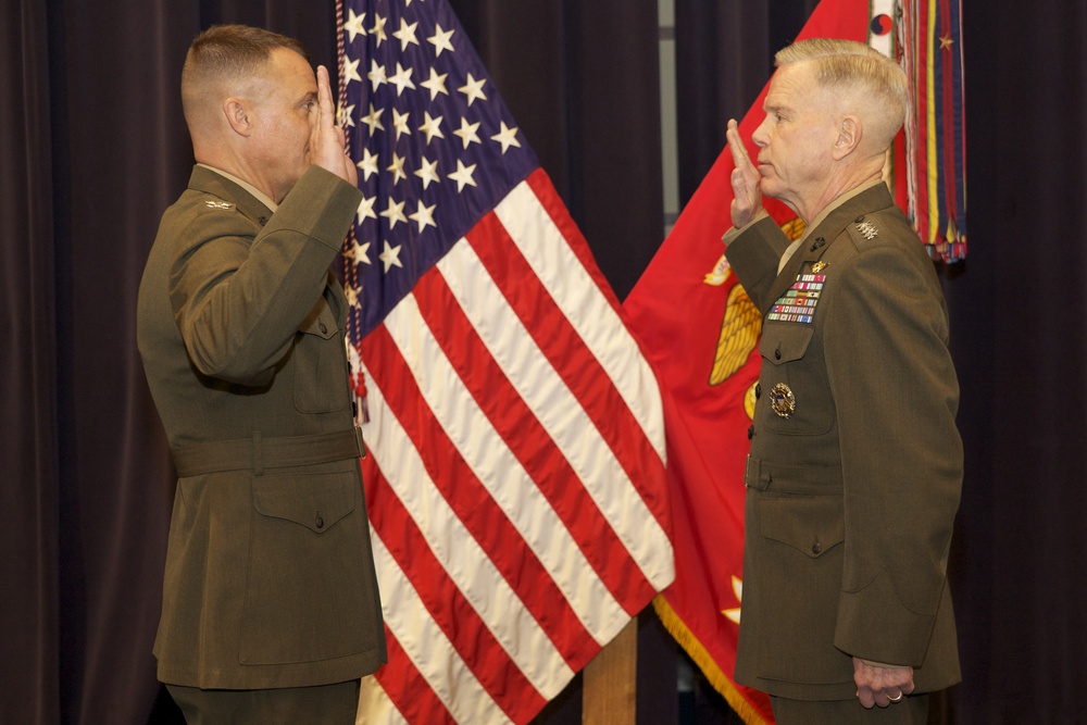 Marine Corps BGen Michael Groen Promotion