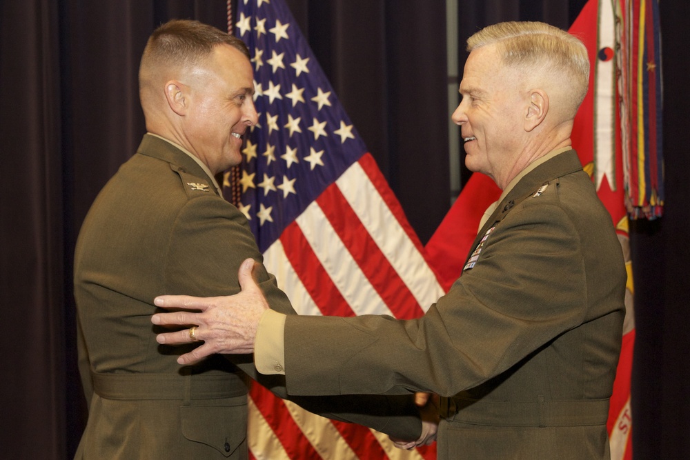 Marine Corps BGen Michael Groen Promotion