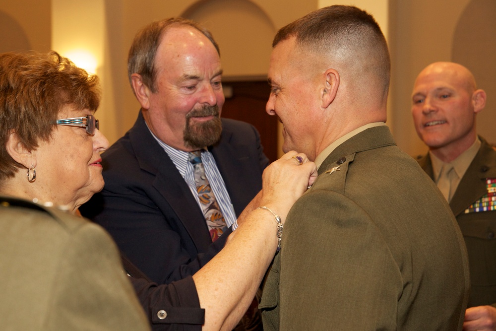 Marine Corps BGen Michael Groen Promotion