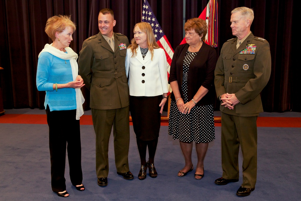 Marine Corps BGen Michael Groen Promotion