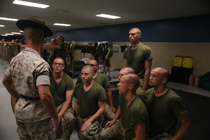 DVIDS - Images - Photo Gallery: Marine recruits begin training before ...