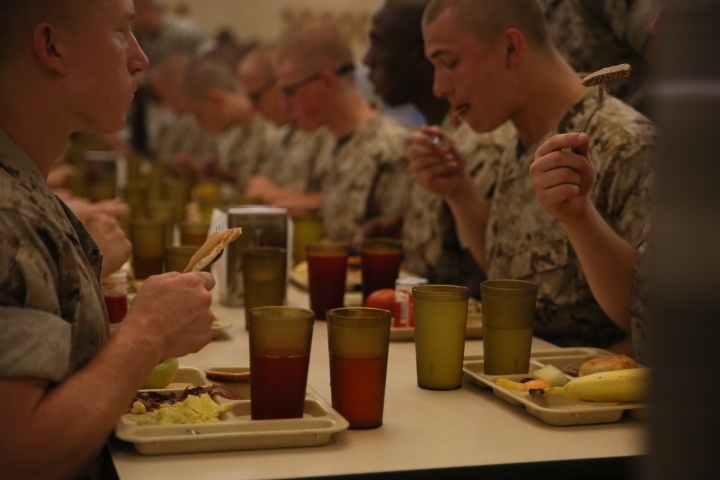 Photo Gallery: Marine recruits begin training before the sun rises on Parris Island