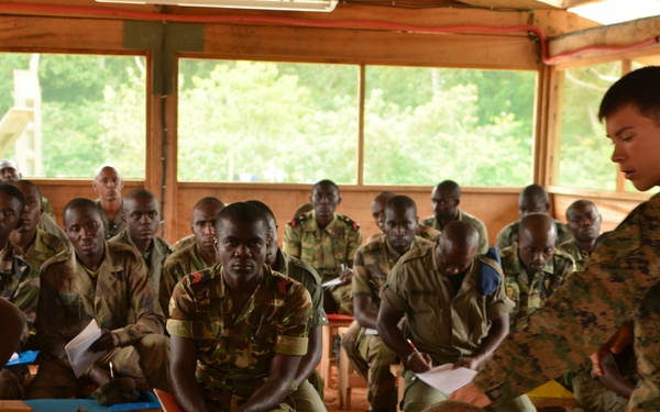 Marines, sailors partner with task force in Gabon