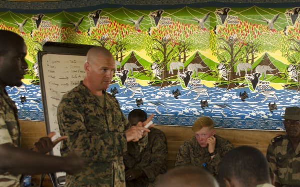 Marines, sailors partner with task force in Gabon