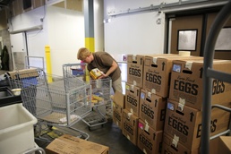 Cherry Point Commissary donates more than 30,000 lbs. to food bank