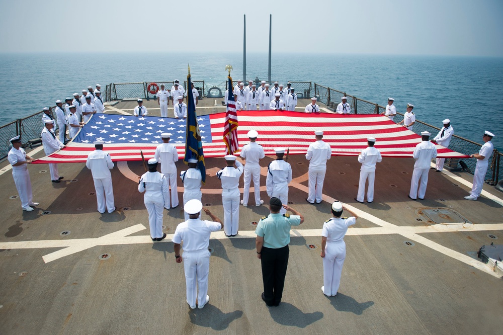 Fourth of July ceremony