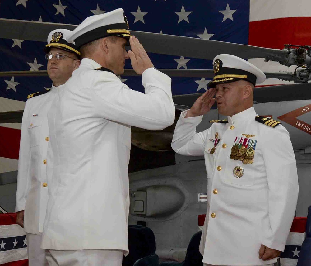 Change of Command Ceremony HSM–41