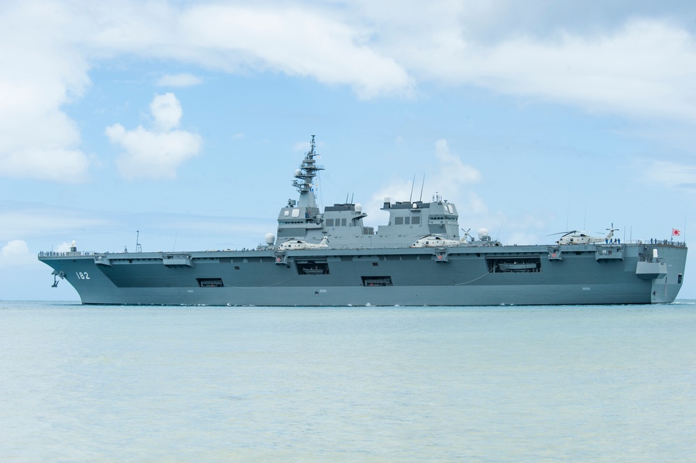 Ships depart for sea phase, RIMPAC 2014