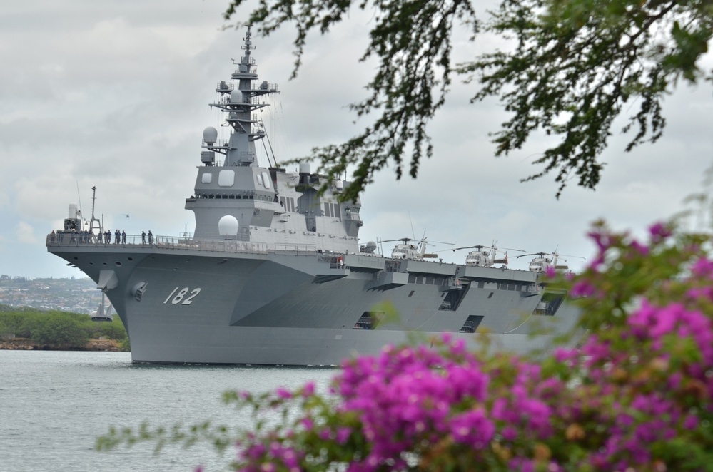 Ships depart for sea phase, RIMPAC 2014