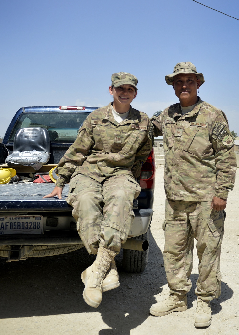 Father, daughter share deployment to Bagram