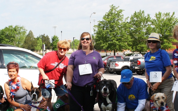 Caring canines honor fallen service members