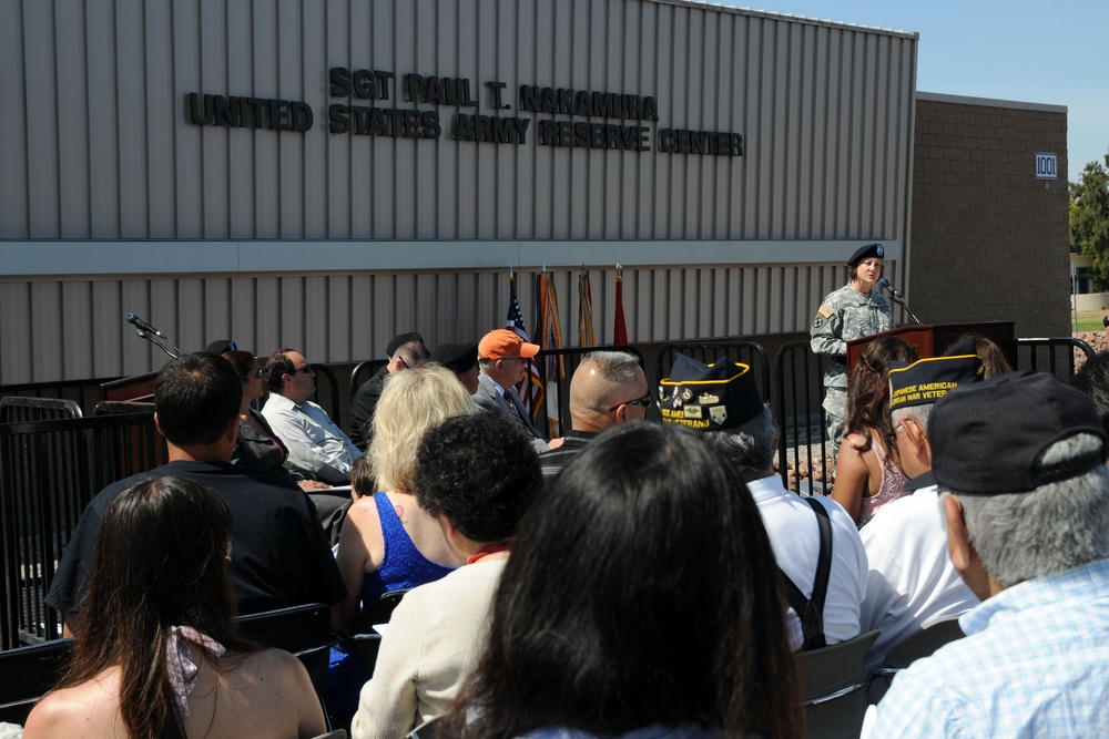 Sgt. Paul T. Nakamura Building Dedication Ceremony
